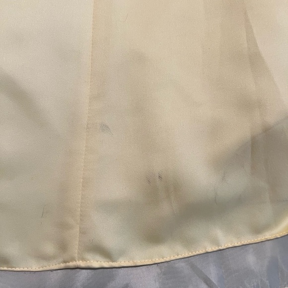 Morgan & Co yellow prom dress - Picture 6 of 7